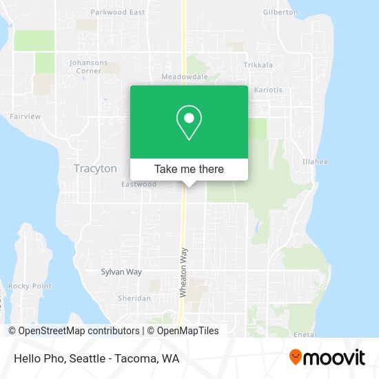 Hello Pho map