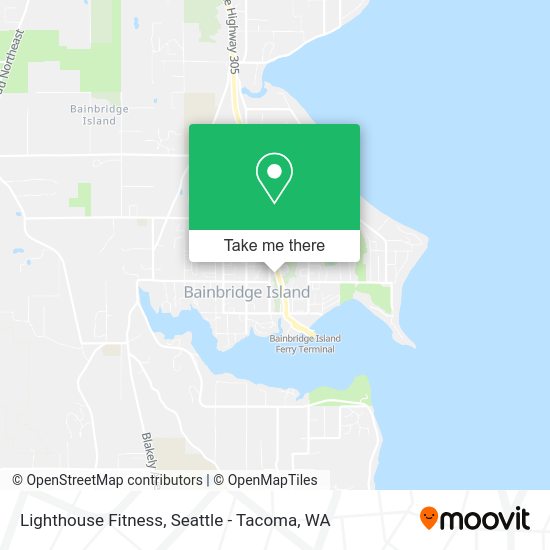 Mapa de Lighthouse Fitness
