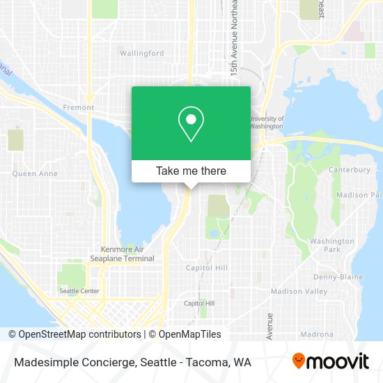 Madesimple Concierge map
