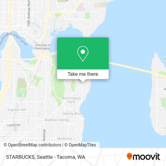 STARBUCKS map