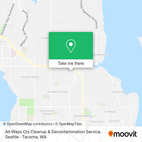 All-Ways Cts Cleanup & Decontamination Service map
