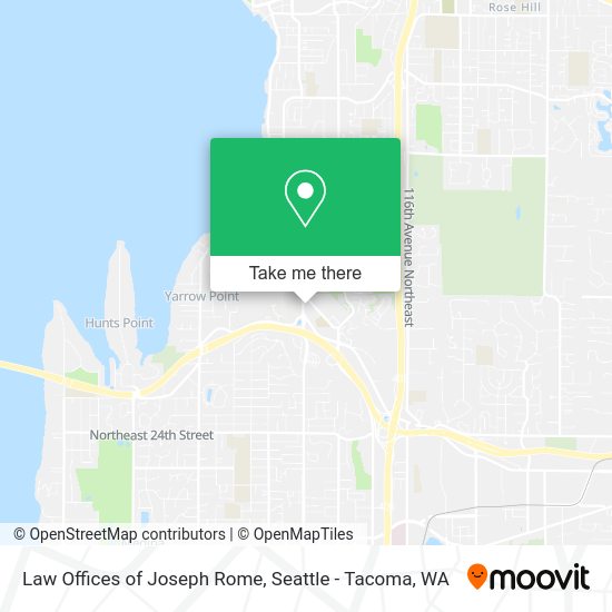 Mapa de Law Offices of Joseph Rome