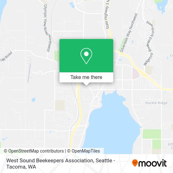 Mapa de West Sound Beekeepers Association