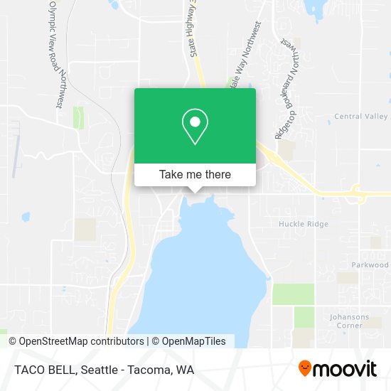 TACO BELL map