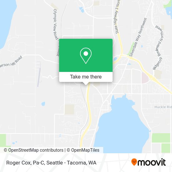 Roger Cox, Pa-C map