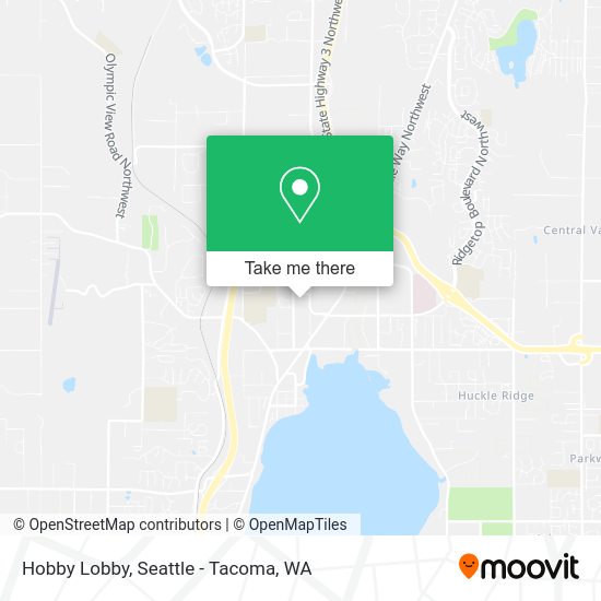 Hobby Lobby map