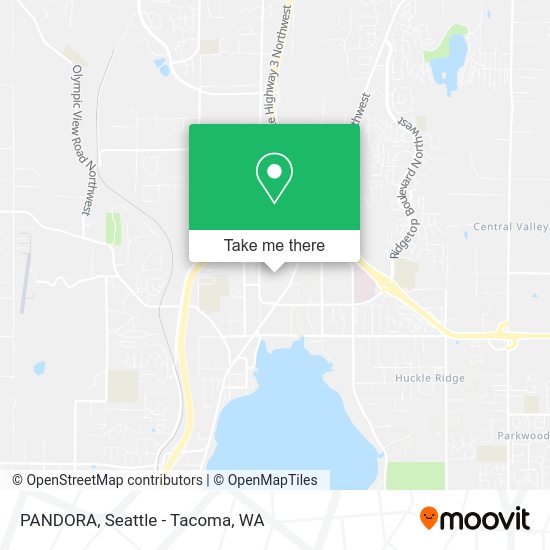 Mapa de PANDORA