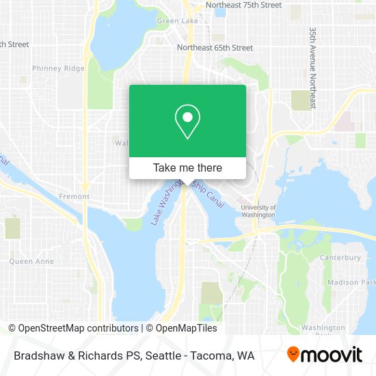 Bradshaw & Richards PS map