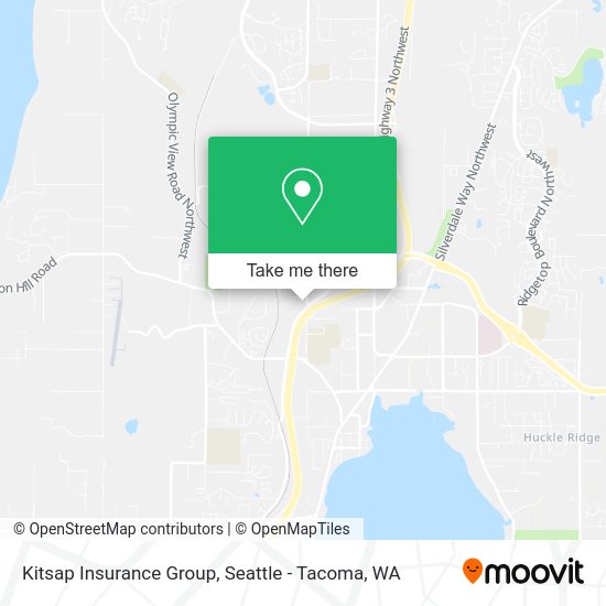 Kitsap Insurance Group map