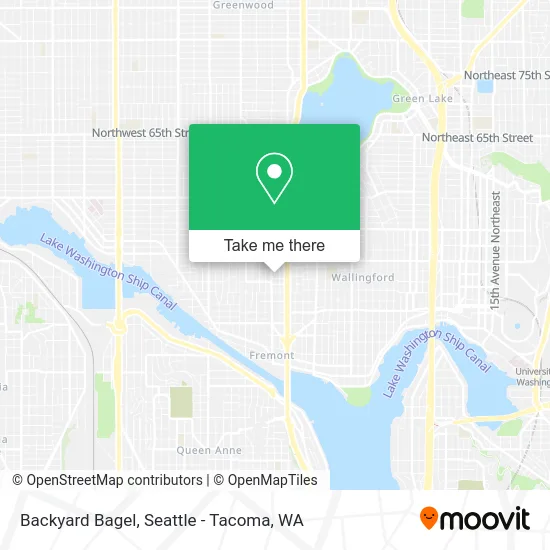 Backyard Bagel map