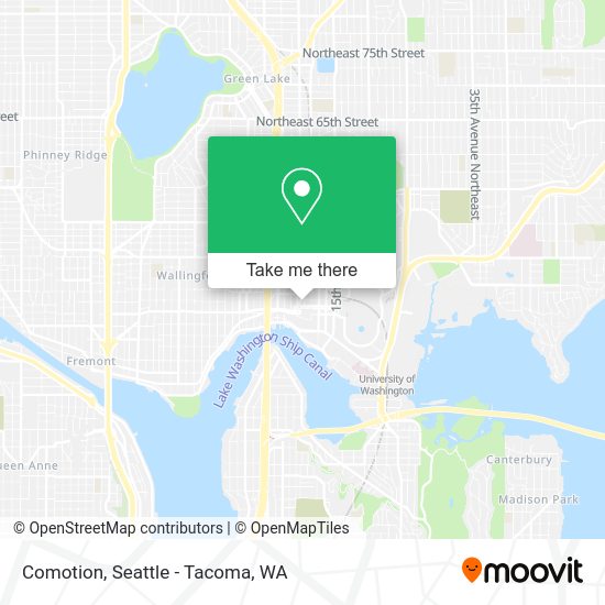 Comotion map