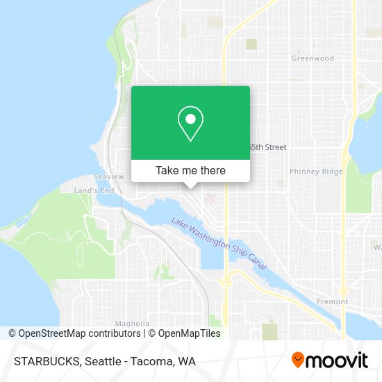STARBUCKS map