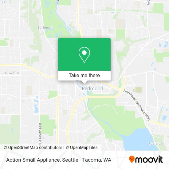 Action Small Appliance map