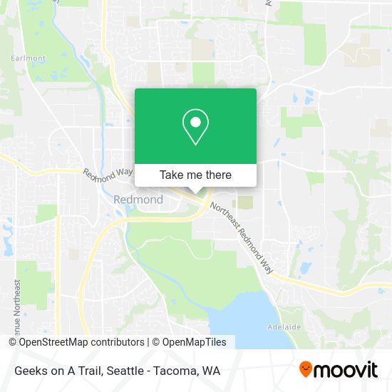 Geeks on A Trail map