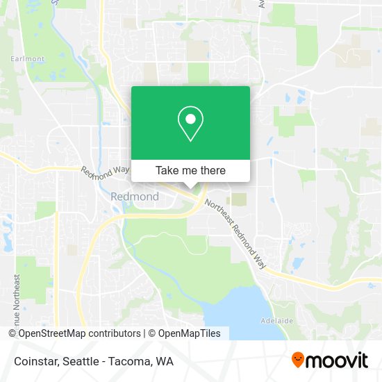 Mapa de Coinstar