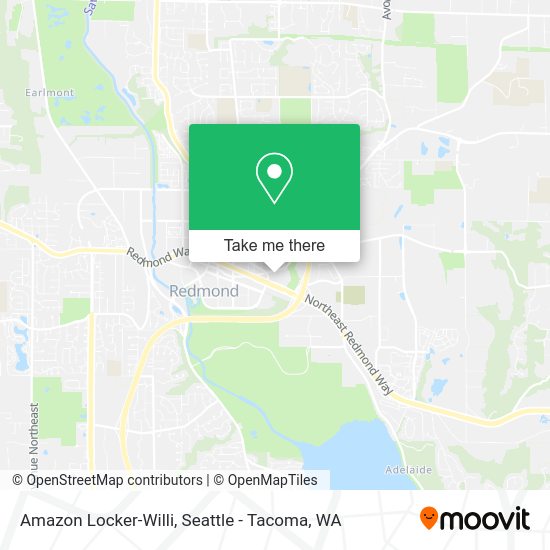 Mapa de Amazon Locker-Willi