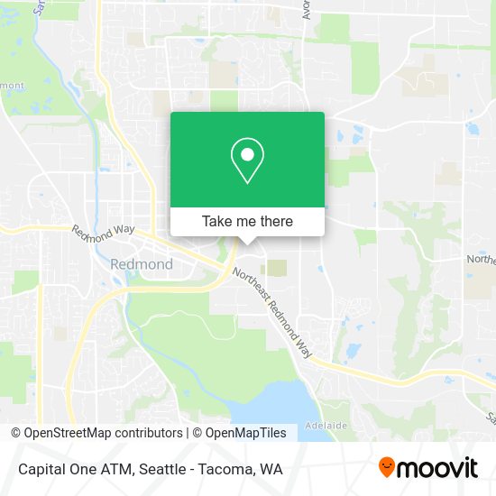 Capital One ATM map