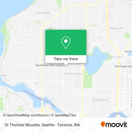 St Thomas Musalla map