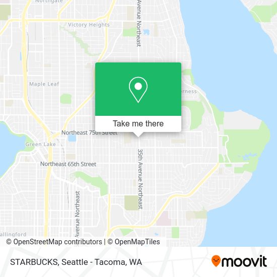 STARBUCKS map
