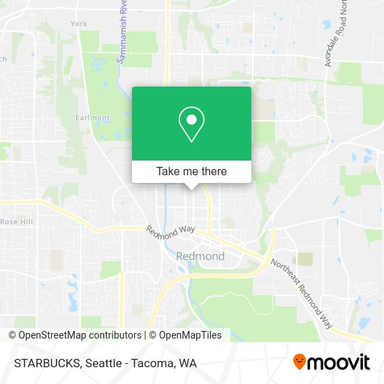 STARBUCKS map
