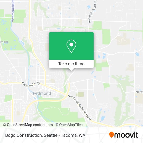 Mapa de Bogo Construction