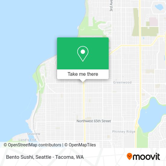 Mapa de Bento Sushi