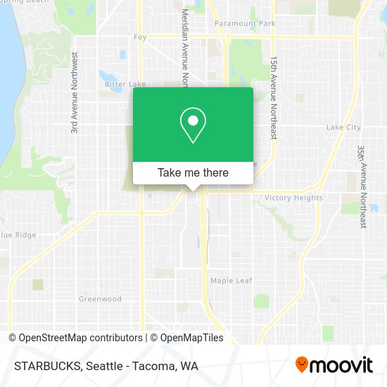 STARBUCKS map