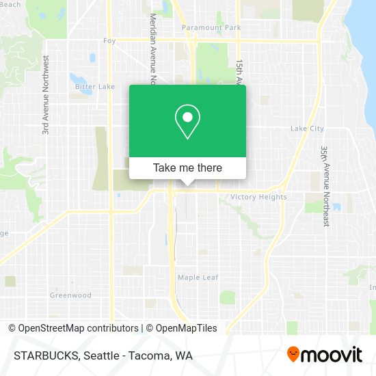 STARBUCKS map