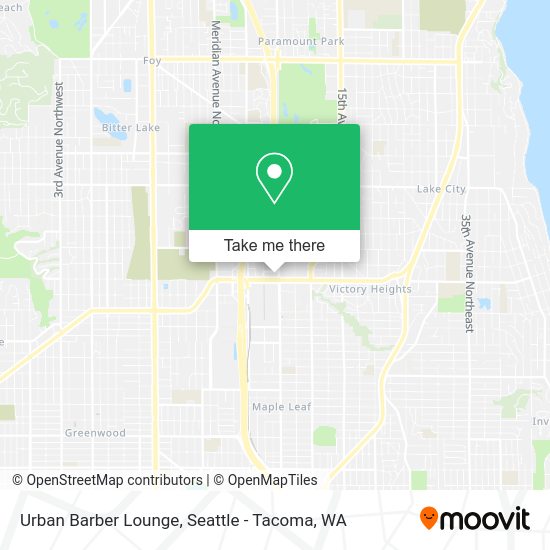 Mapa de Urban Barber Lounge
