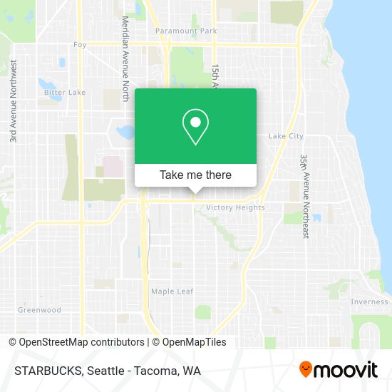 STARBUCKS map