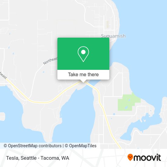 Tesla map