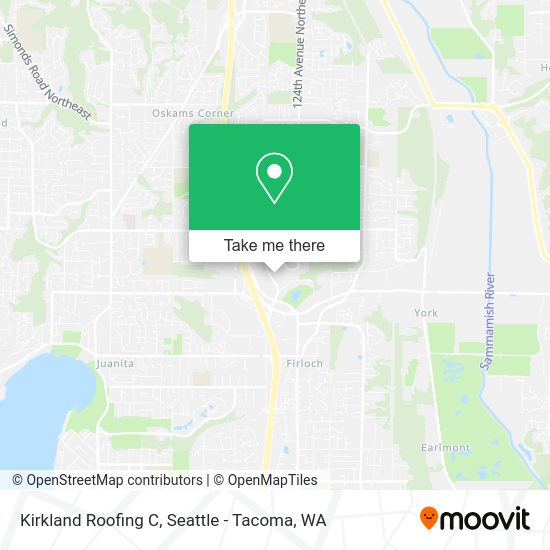 Kirkland Roofing C map