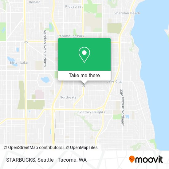 STARBUCKS map