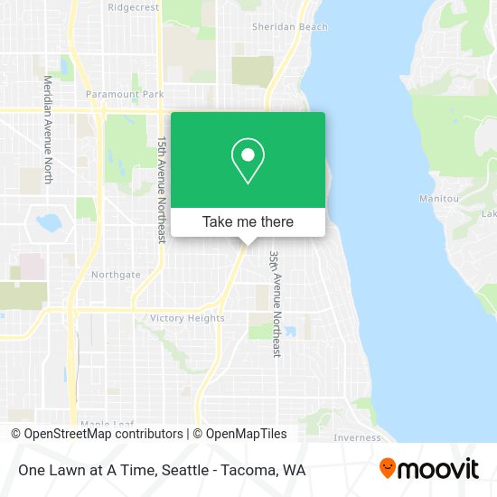 One Lawn at A Time map