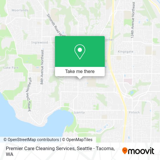 Premier Care Cleaning Services map