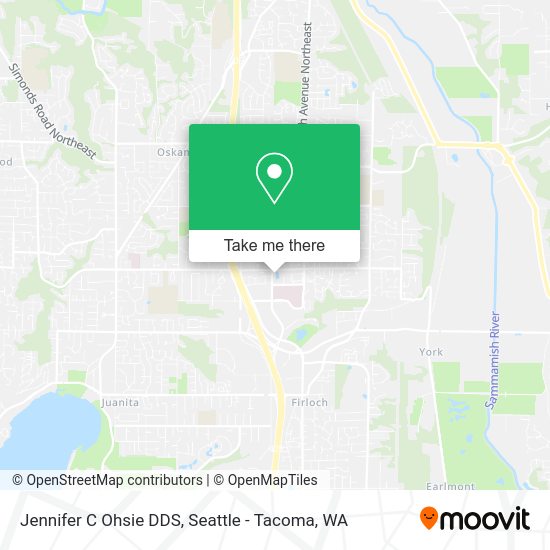 Mapa de Jennifer C Ohsie DDS