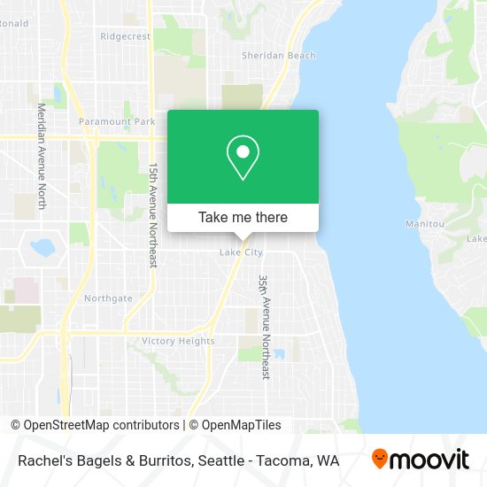 Rachel's Bagels & Burritos map