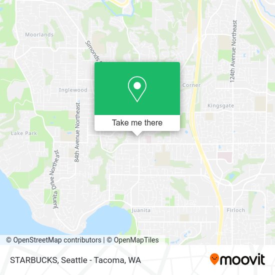 STARBUCKS map