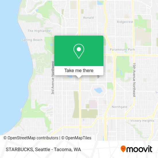 STARBUCKS map
