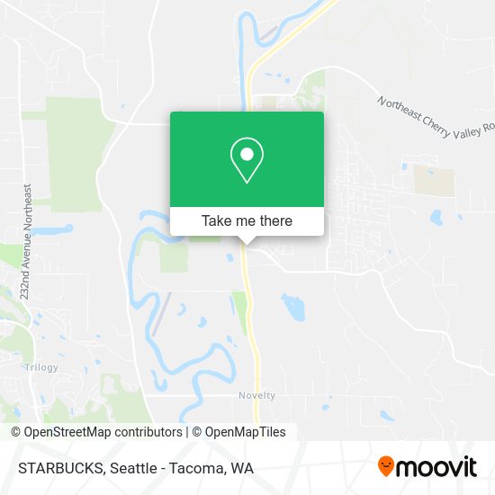 STARBUCKS map