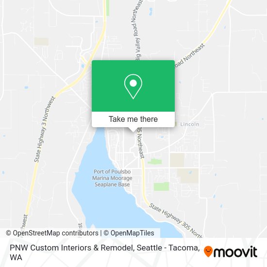 Mapa de PNW Custom Interiors & Remodel