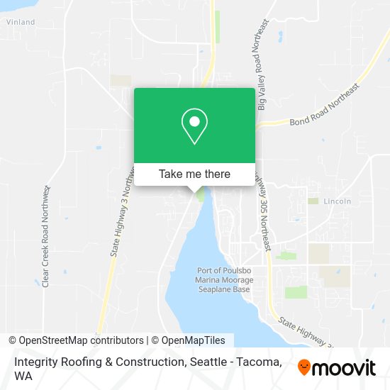 Integrity Roofing & Construction map