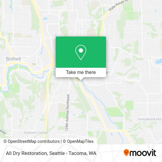 All Dry Restoration map