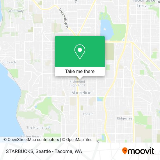 STARBUCKS map