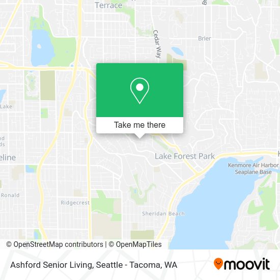 Mapa de Ashford Senior Living