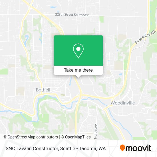 SNC Lavalin Constructor map