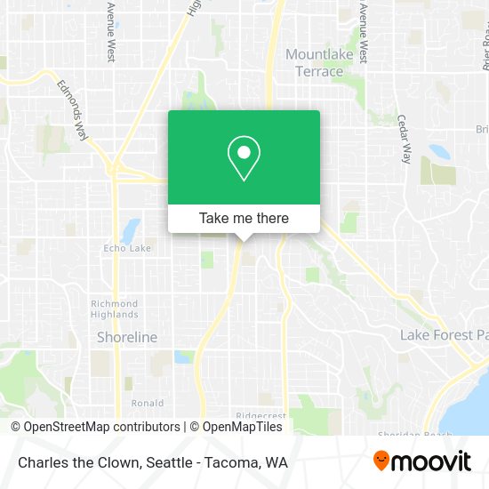 Charles the Clown map