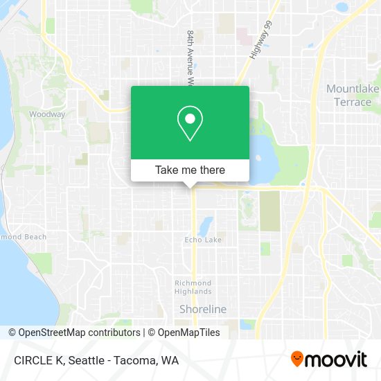CIRCLE K map