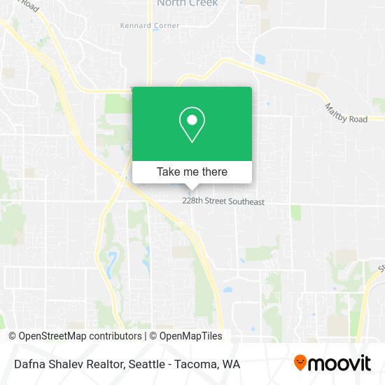 Dafna Shalev Realtor map