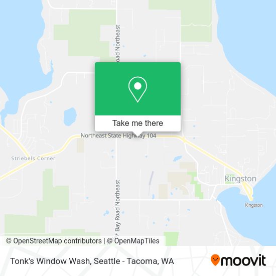 Tonk's Window Wash map